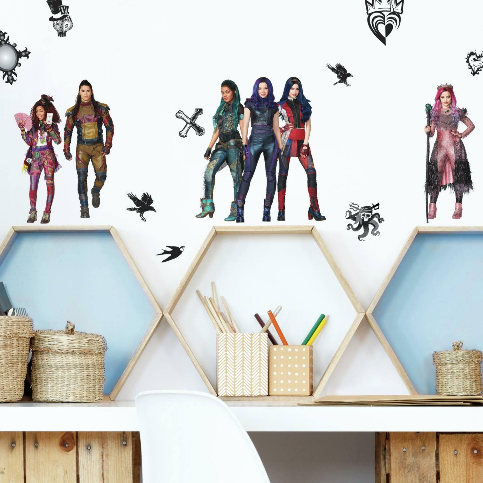 RoomMates Descendants 3 Peel & Stick Wall Decals